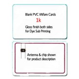MIFARE Classic® 1k Blank PVC Cards - 100 pack